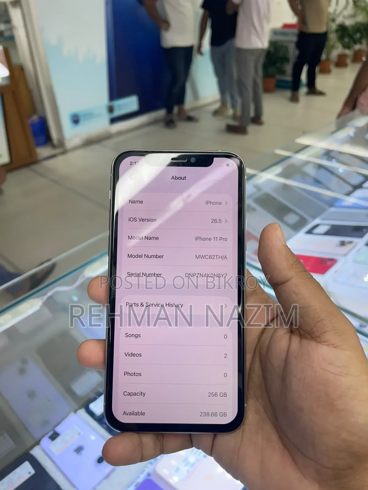 Apple iPhone 11 Pro 256 GB Silver