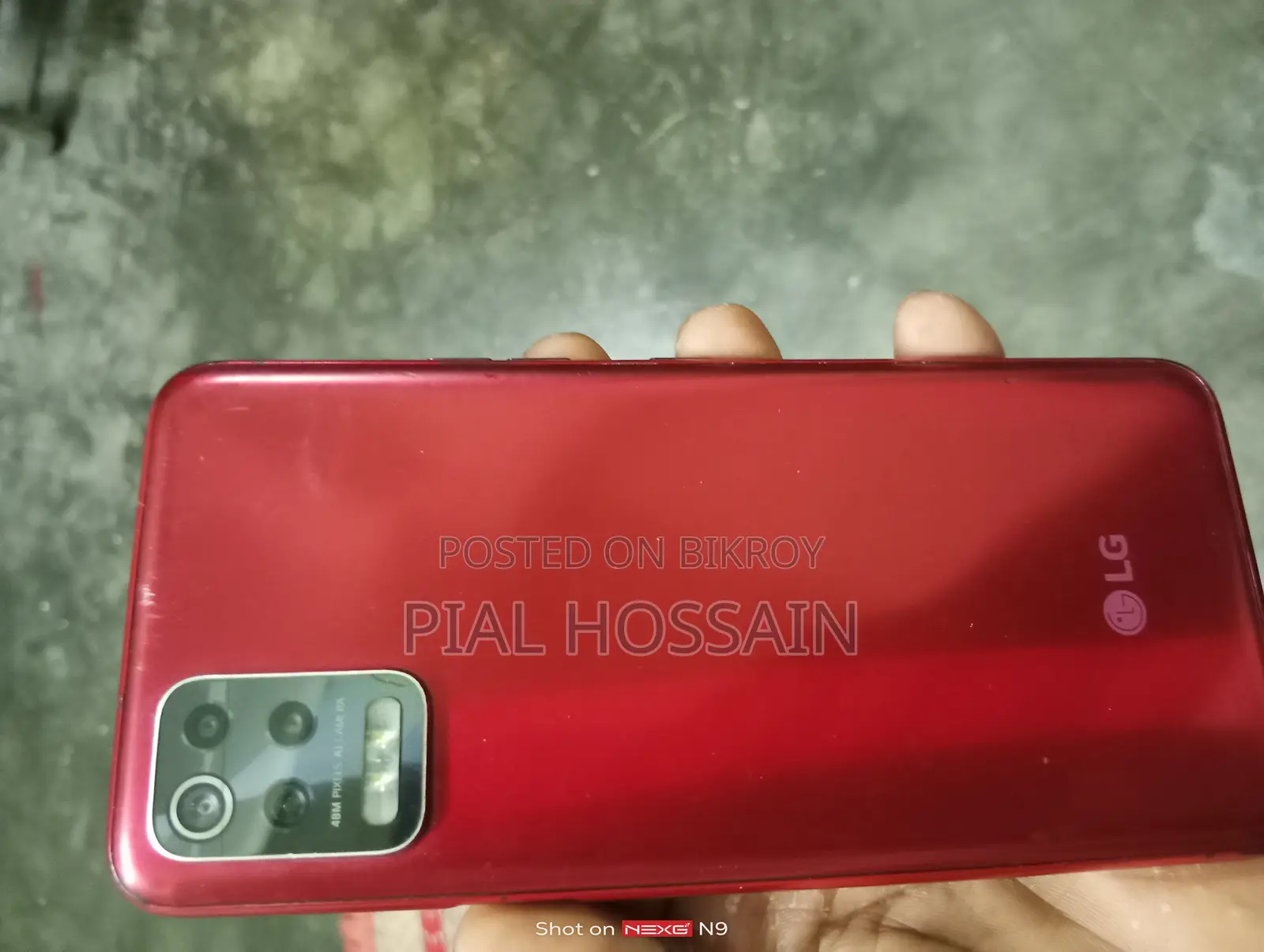 LG Q52 64 GB Red