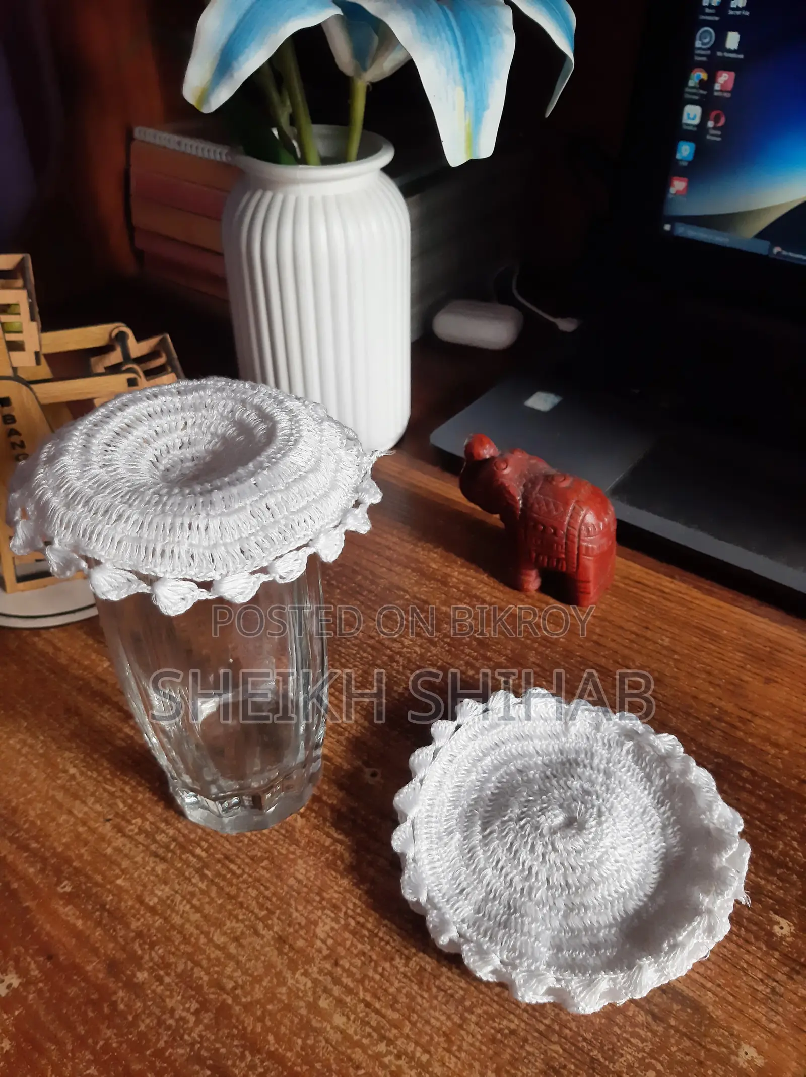6 Pieces Glass Mat