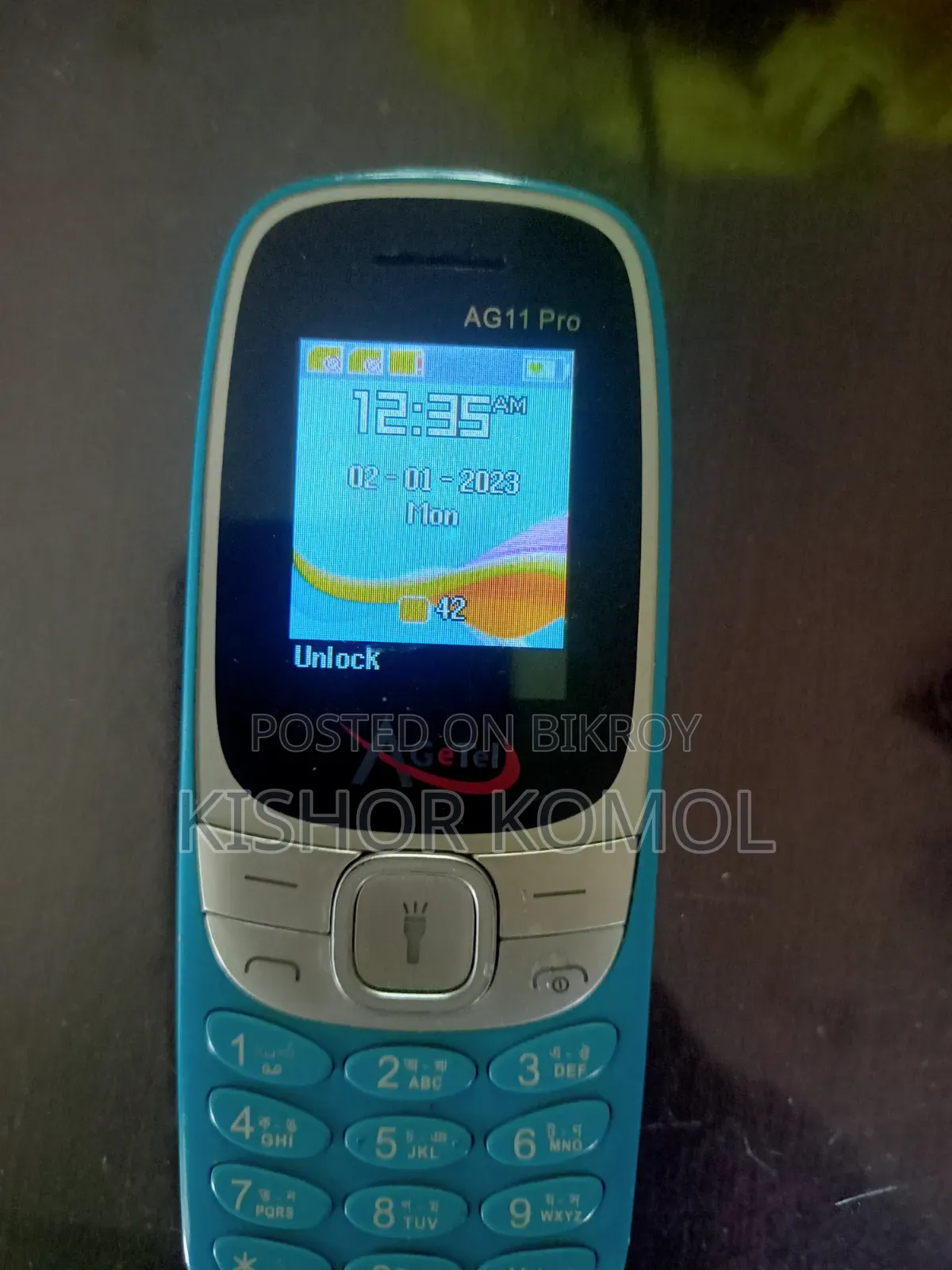 Mobile Phone Blue