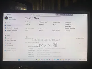 ডেস্কটপ কম্পিউটার এমএসআই ৮জিবি এএমডি রাইজেন ৫ এসএসডি ২ টেরাবাইট
