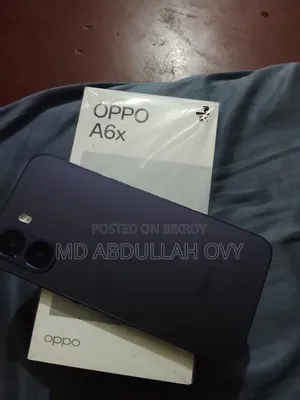New Oppo A6x 64 GB Purple