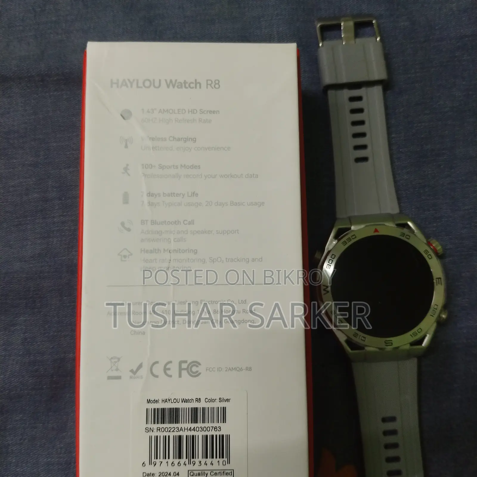 Smart Watch Haylou R8