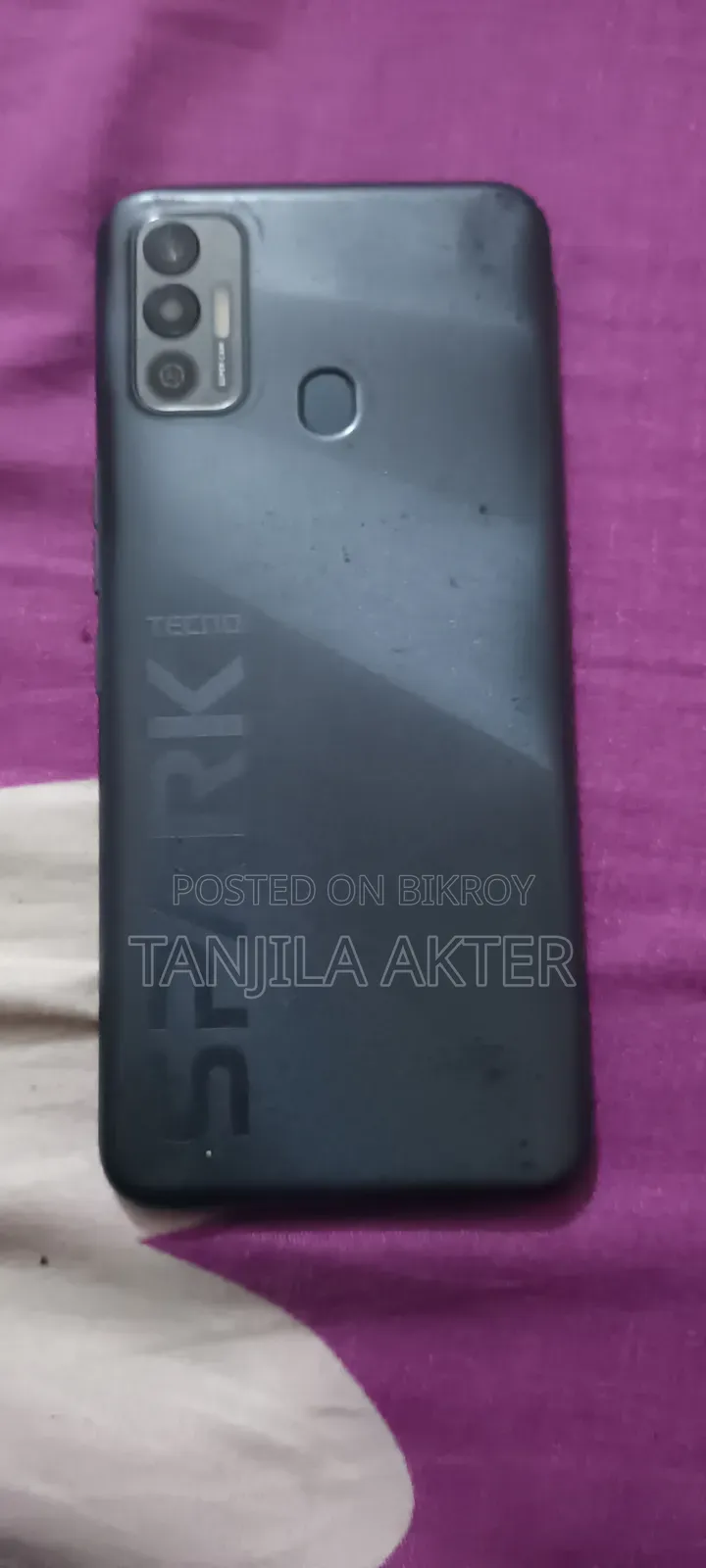 Tecno Spark 7 64 GB Gray