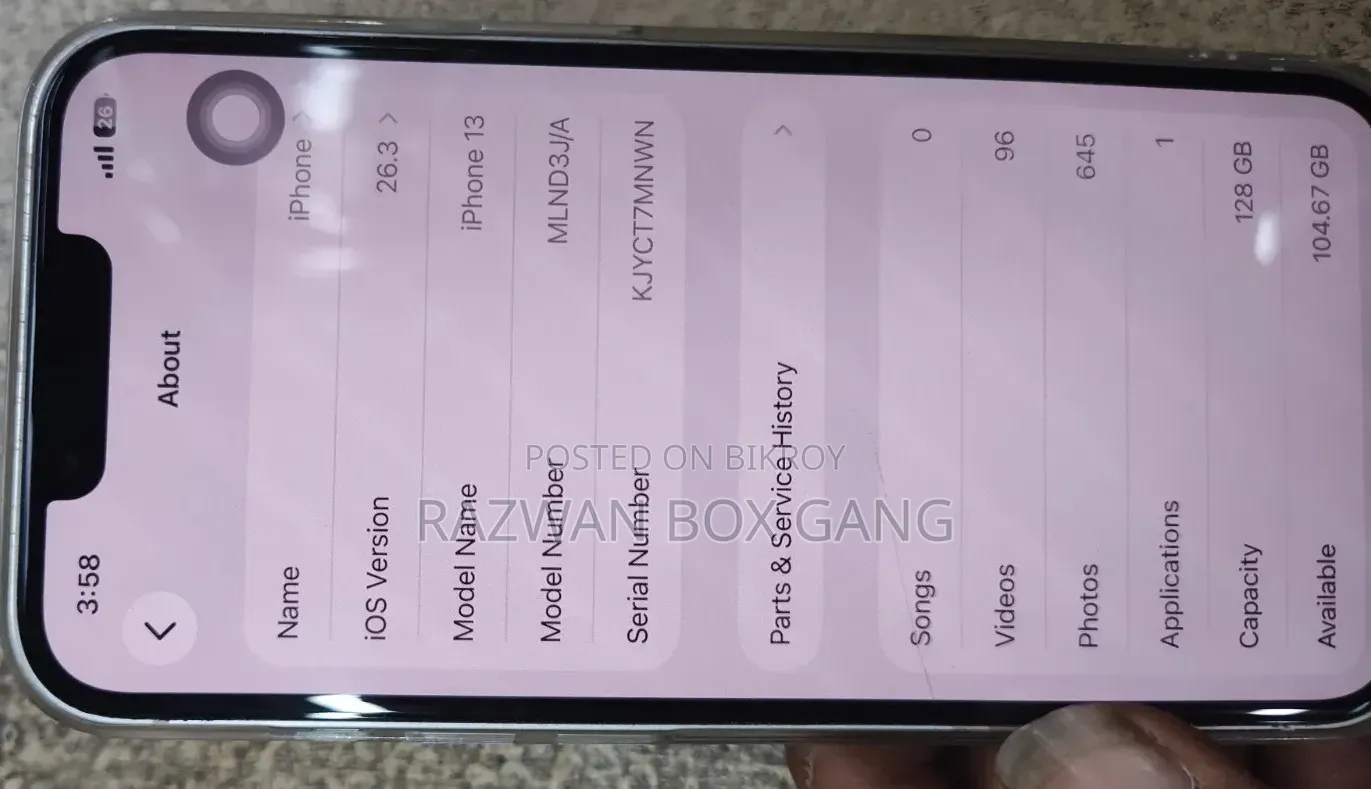 Apple iPhone 13 128 GB White