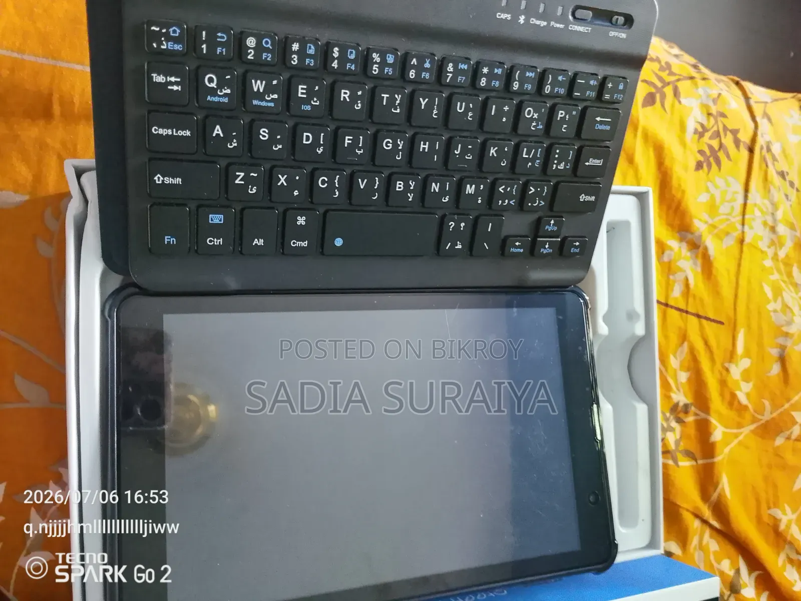 New Oteeto TAB 8 8 GB Black
