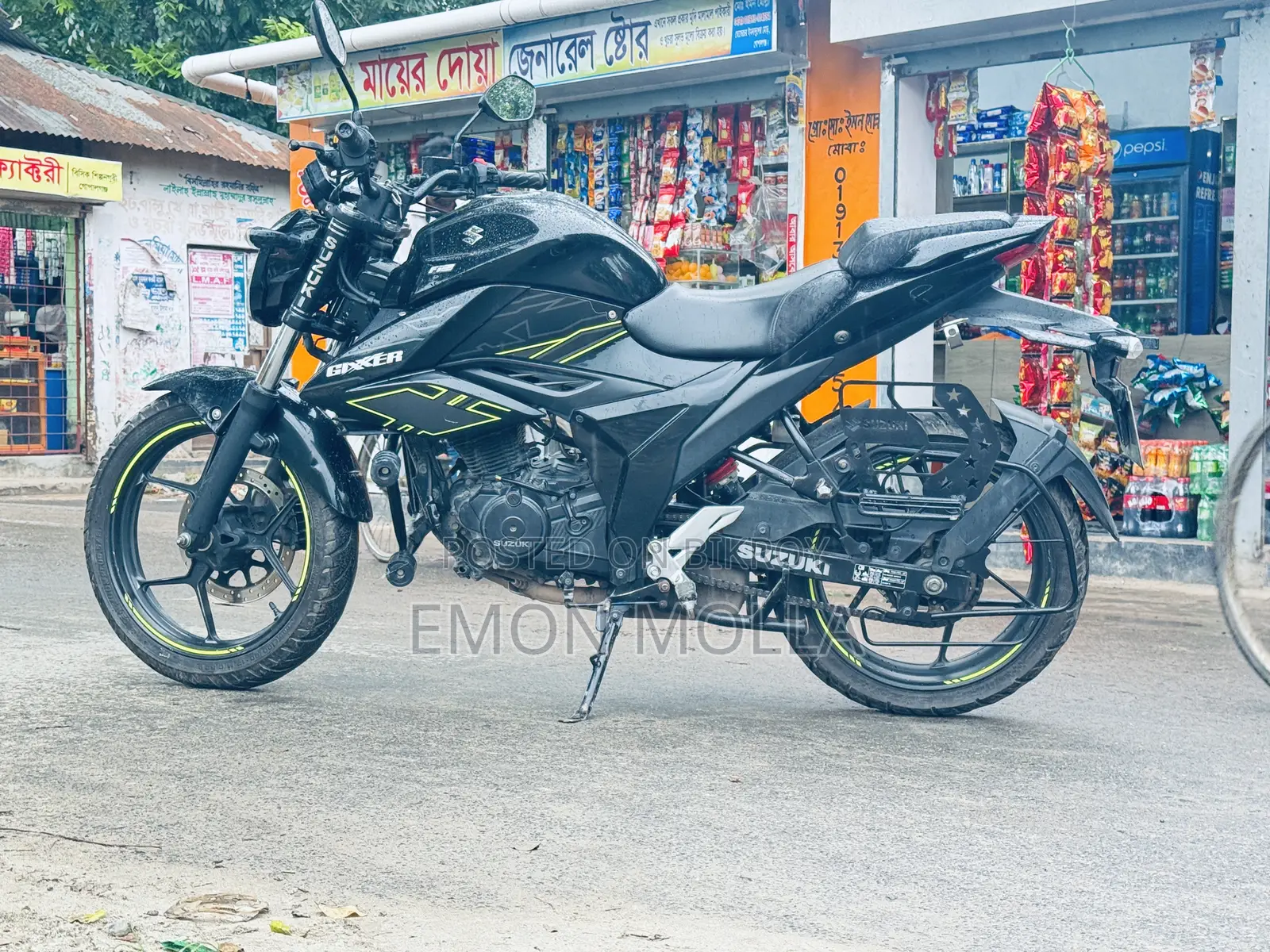 Suzuki Gixxer Fi ABS 2023 Black