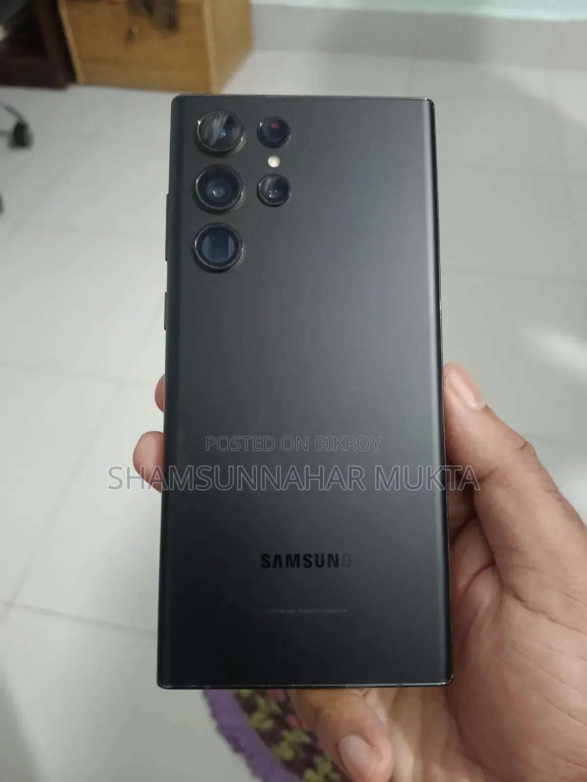 Samsung Galaxy S22 Ultra 256 GB Black