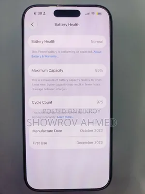 Apple iPhone 15 Pro 256 GB White