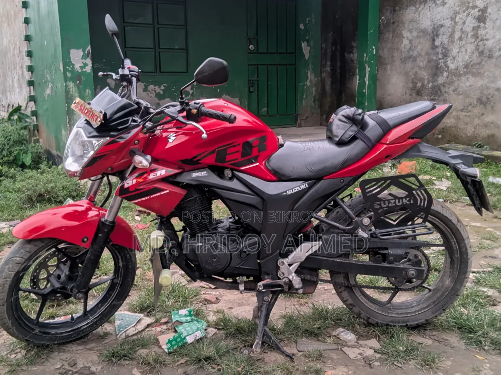 Suzuki Gixxer Monotone 2018 Red