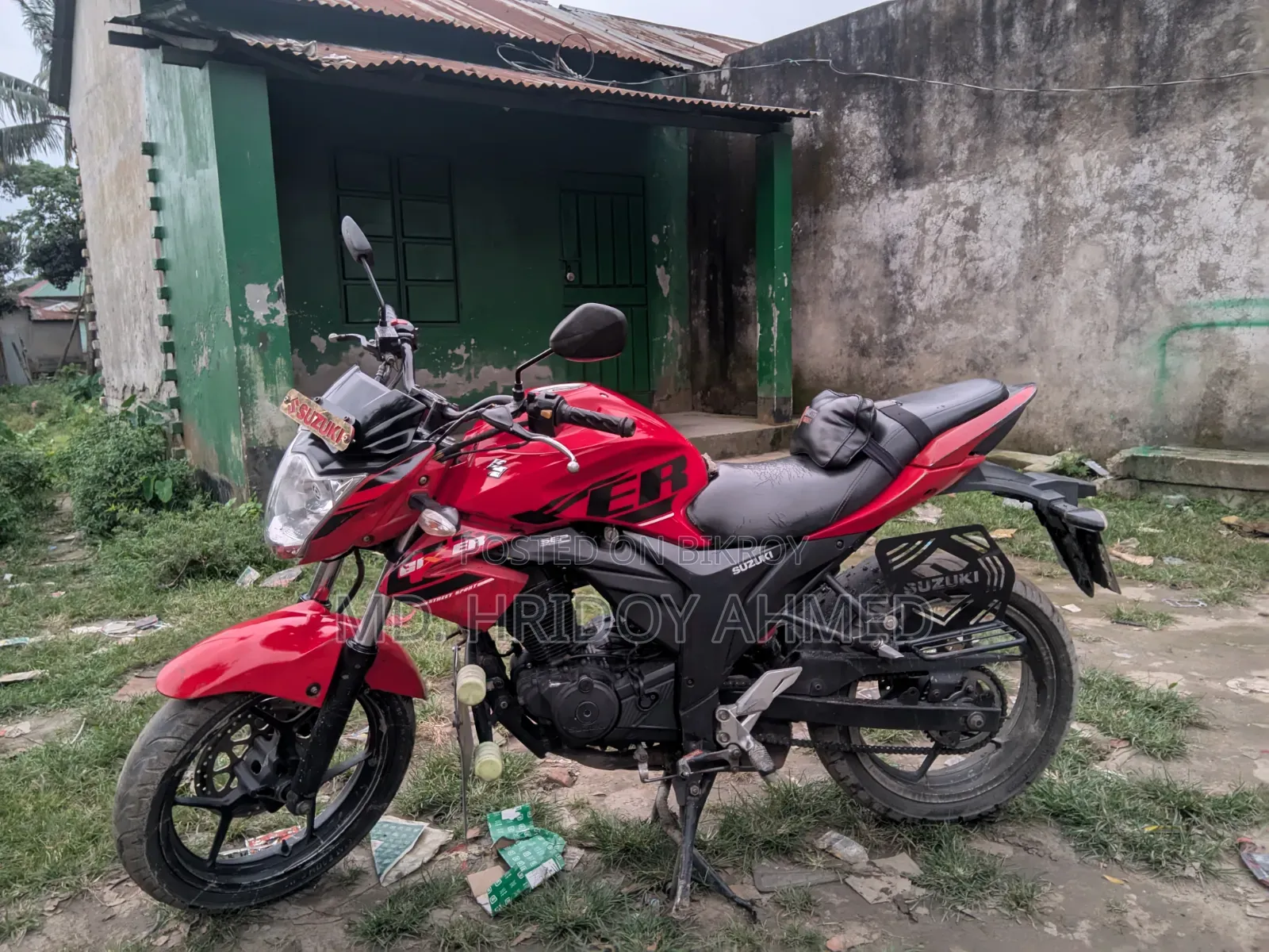 Suzuki Gixxer Monotone 2018 Red