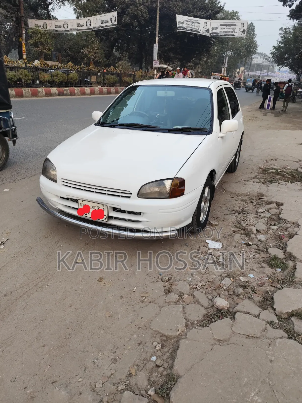 Toyota Starlet 1996 White