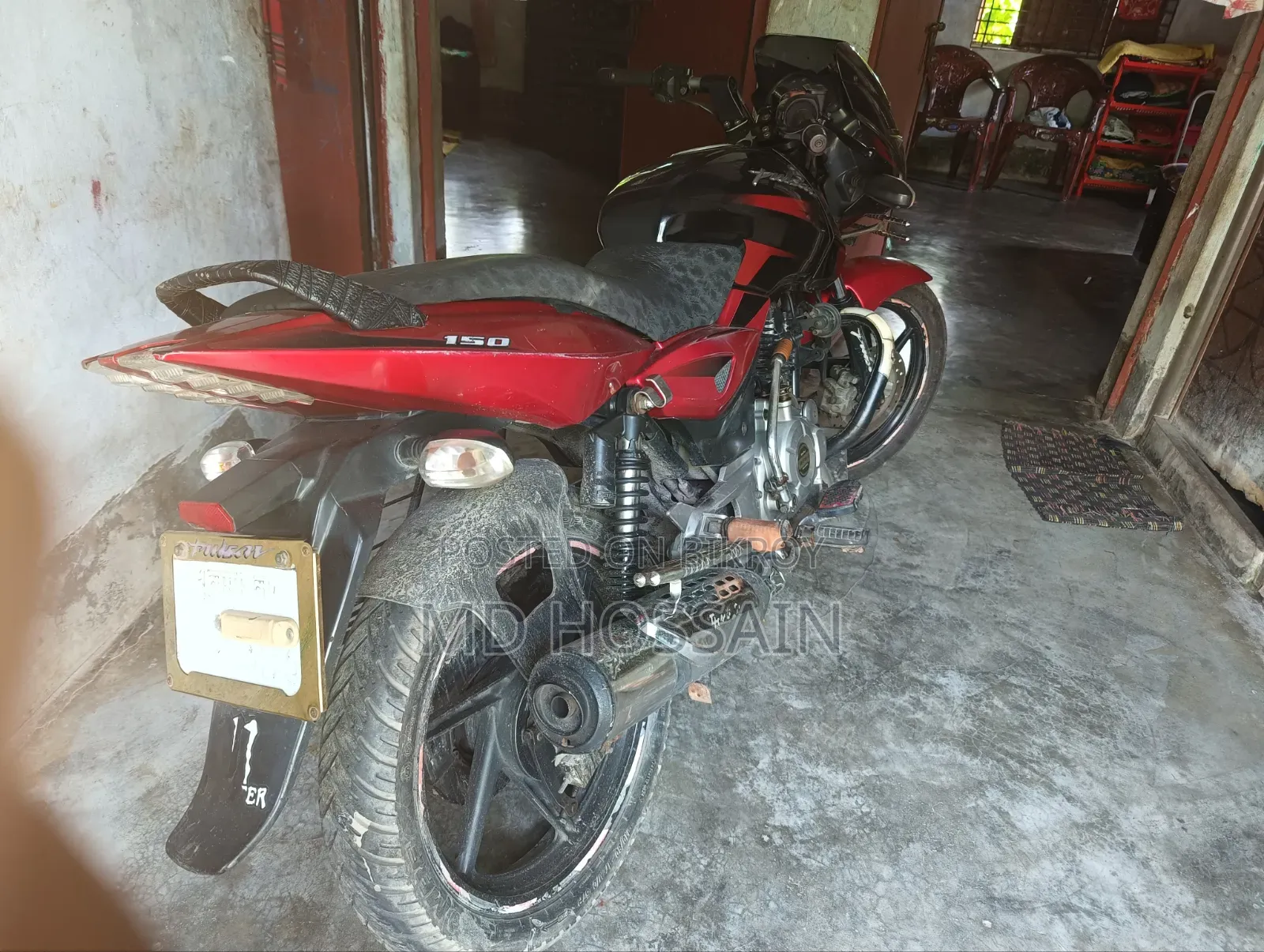 Bajaj Pulsar 150 2016 Red