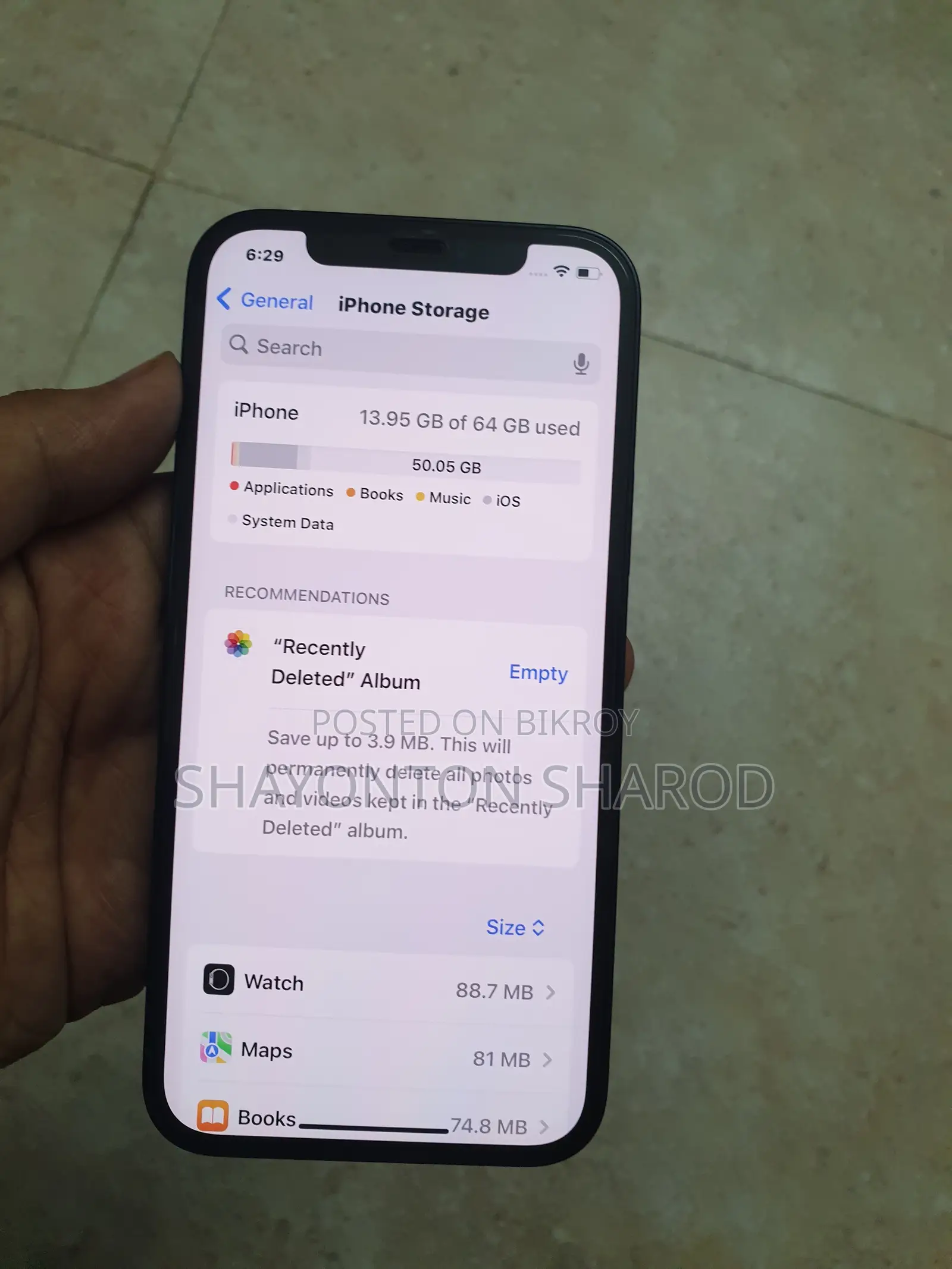 অ্যাপল আইফোন ১২ ৬৪ জিবি ব্ল্যাক
