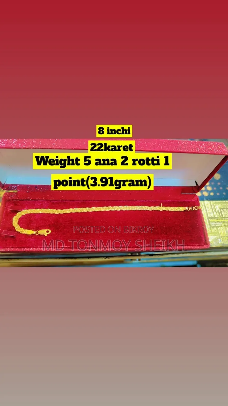22 Hallmark Gold Selling at 20,000tk Less Than Market Price