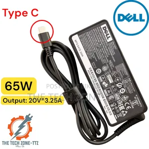 Dell Type C 65w Laptop Charger Adapter for Dell Xps, Latitude