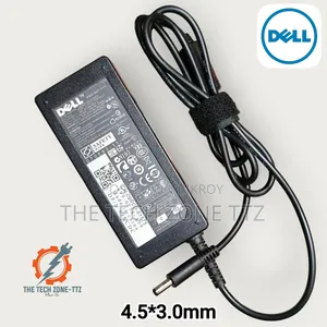 Dell Small Pin 65w Laptop Adapter, Charger for Latitude/ Inspiron/ XPS