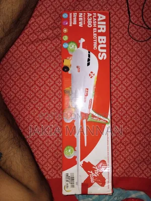 Air Bus Flash Electric A380 Toy Plane