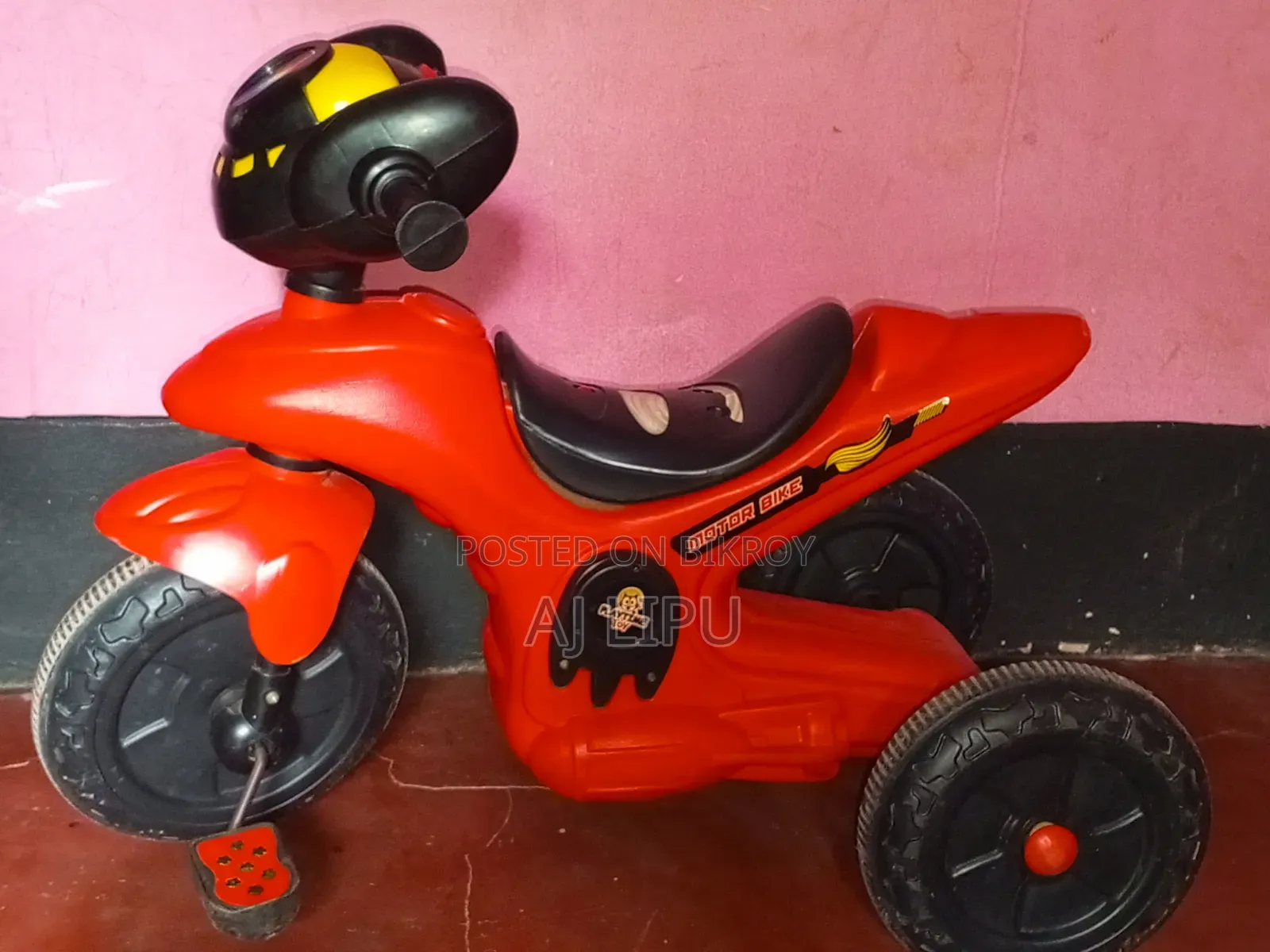 বেবি প্লাস্টিক মোটরবাইক