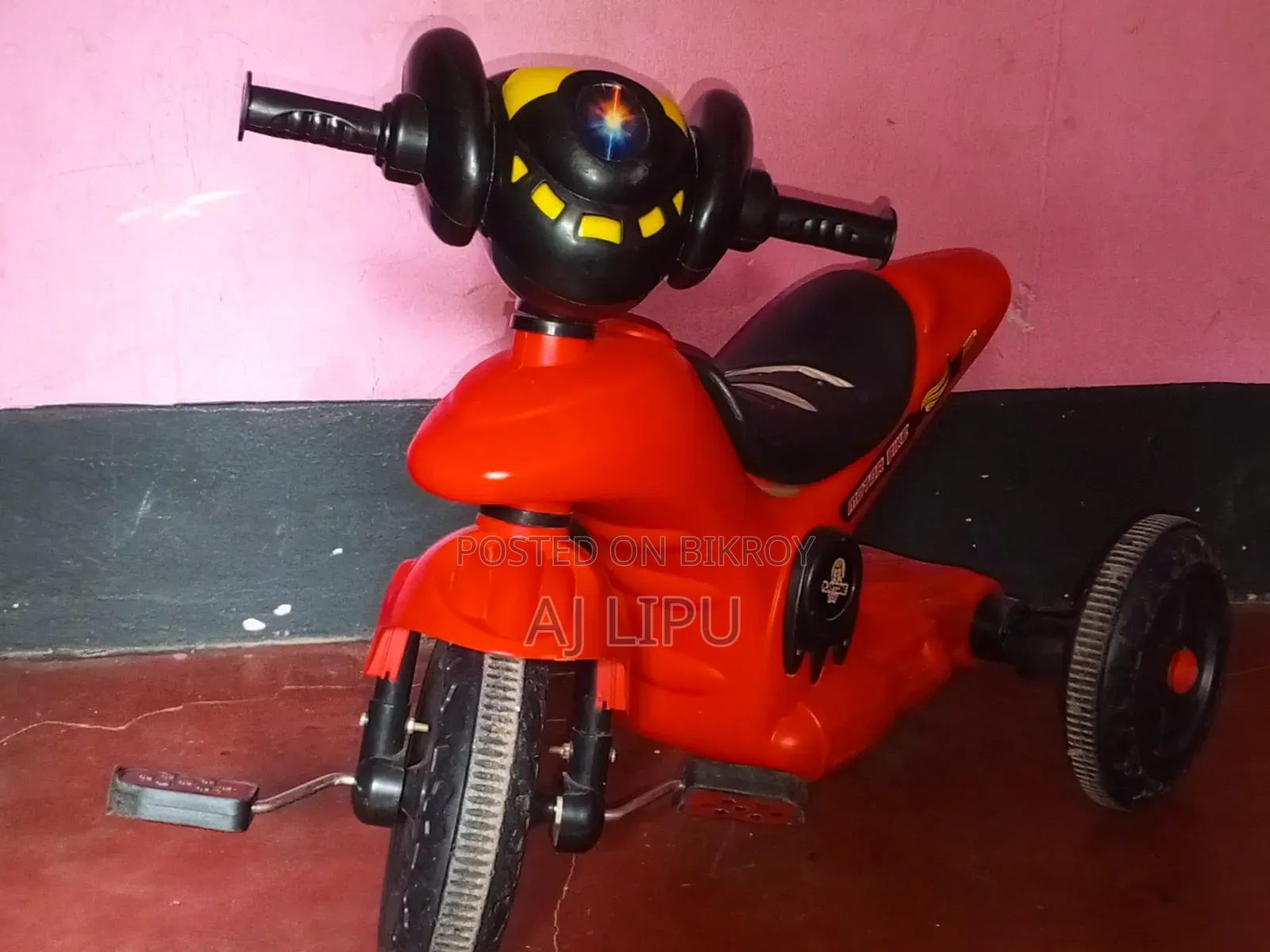 বেবি প্লাস্টিক মোটরবাইক