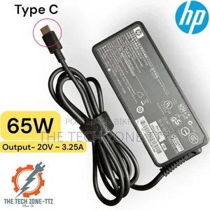 HP Type C 65W Laptop Charger Adapter for All HP Laptop Models