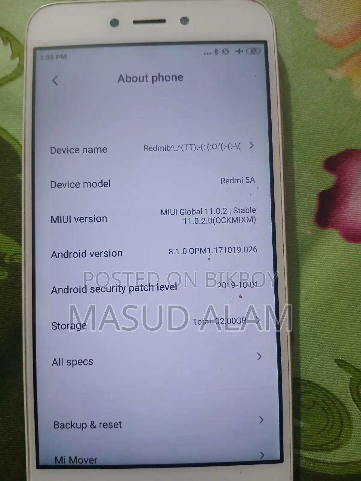 Xiaomi Redmi 5A 32 GB Rose Gold