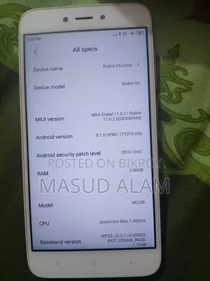 Xiaomi Redmi 5A 32 GB Rose Gold