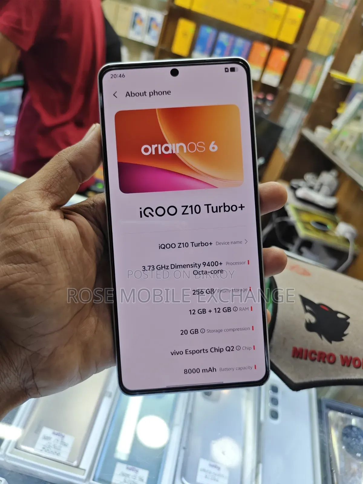 New Vivo iQOO Z10 Turbo+ 256 GB White