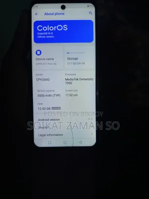Oppo F27 Pro 5G 256 GB Blue