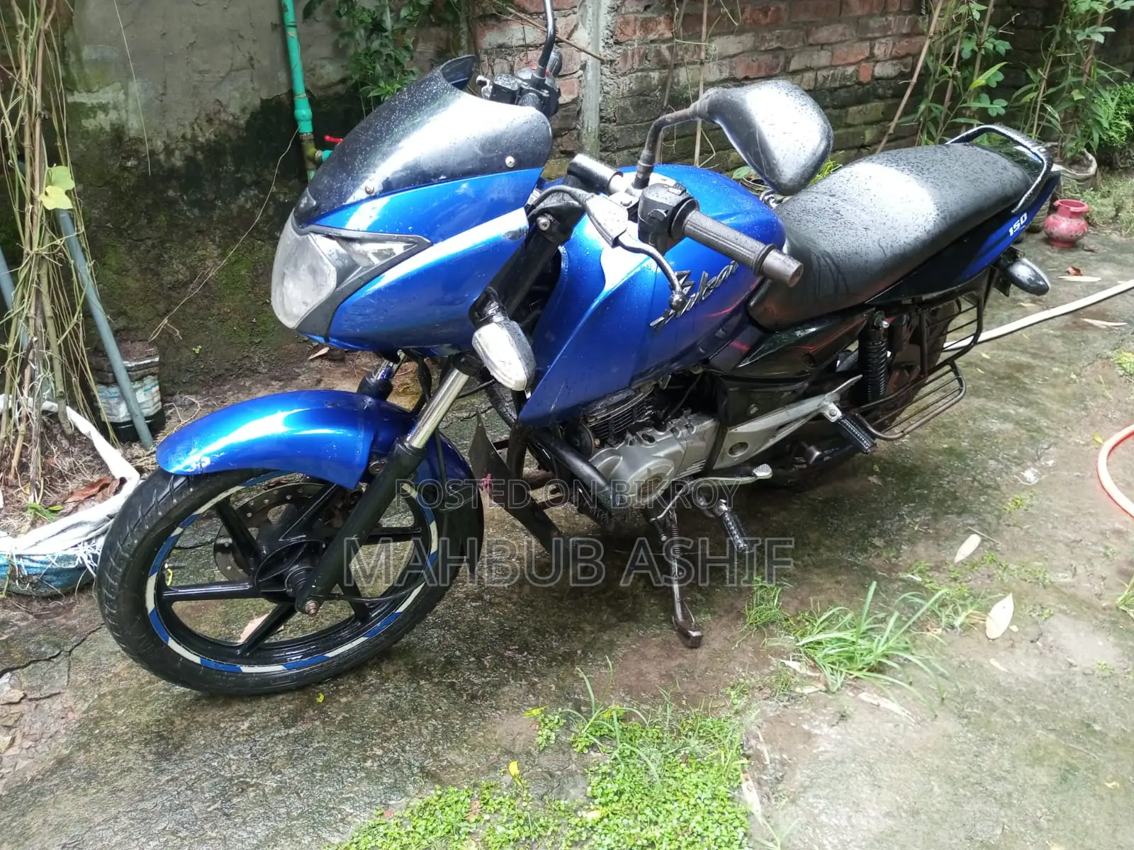 বাজাজ পালসার ১৫০ ২০১২ ব্লু