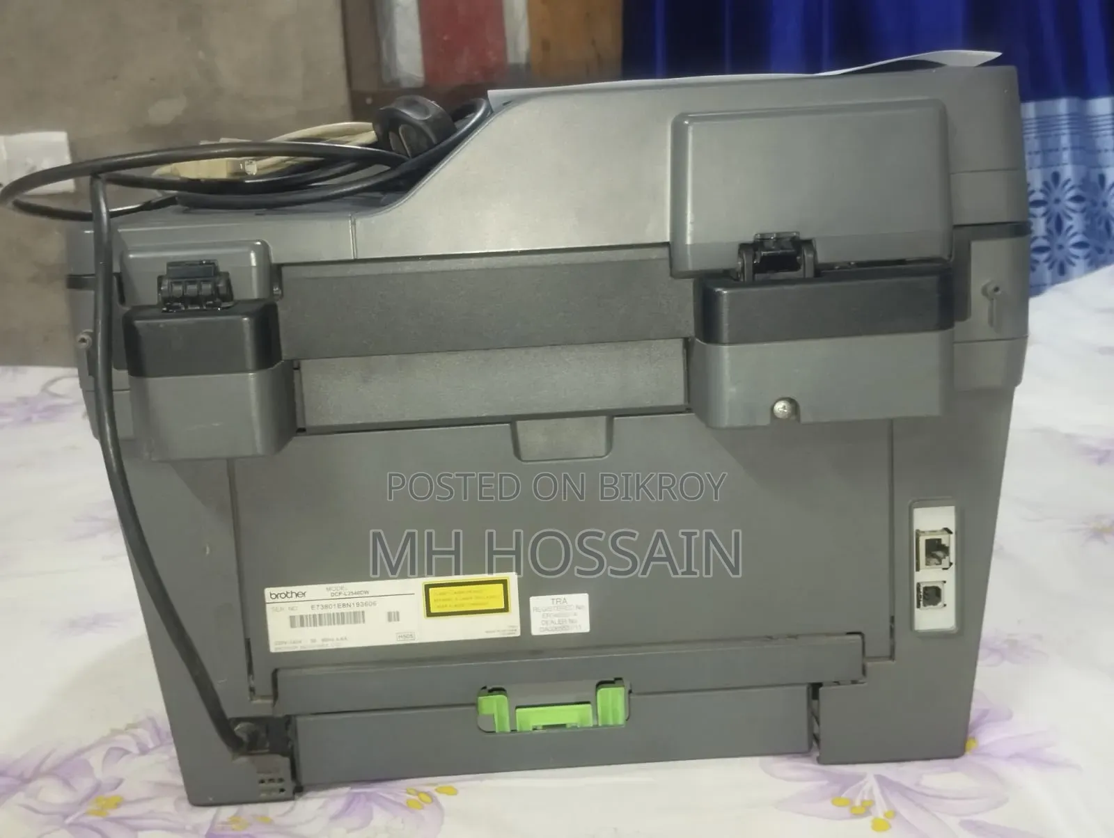 Brothers প্রিন্টার 
মডেল: DCP-L2540dw
প্রিন্টারের ধরন: সাদা-কালো