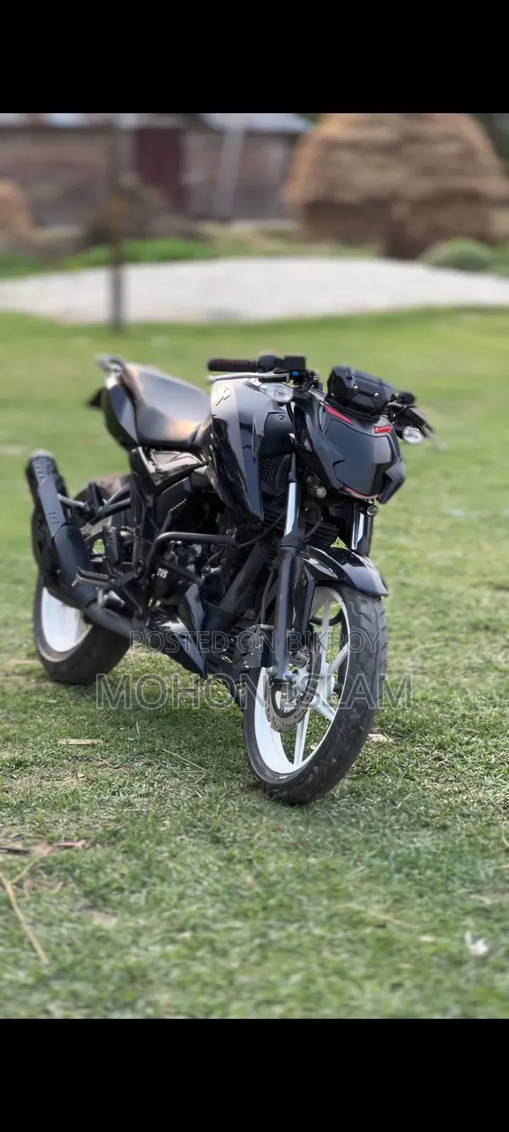 TVS Apache RTR 160 4V 2024 Blue
