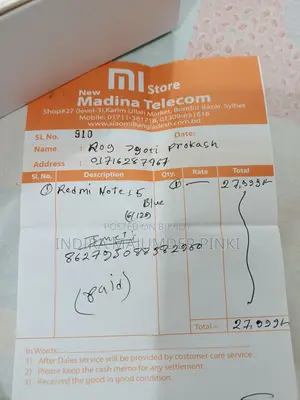 New Xiaomi Redmi Note 15 128 GB Green
