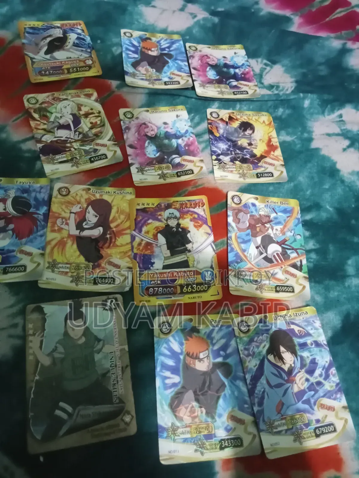 Naruto Cards for Sale