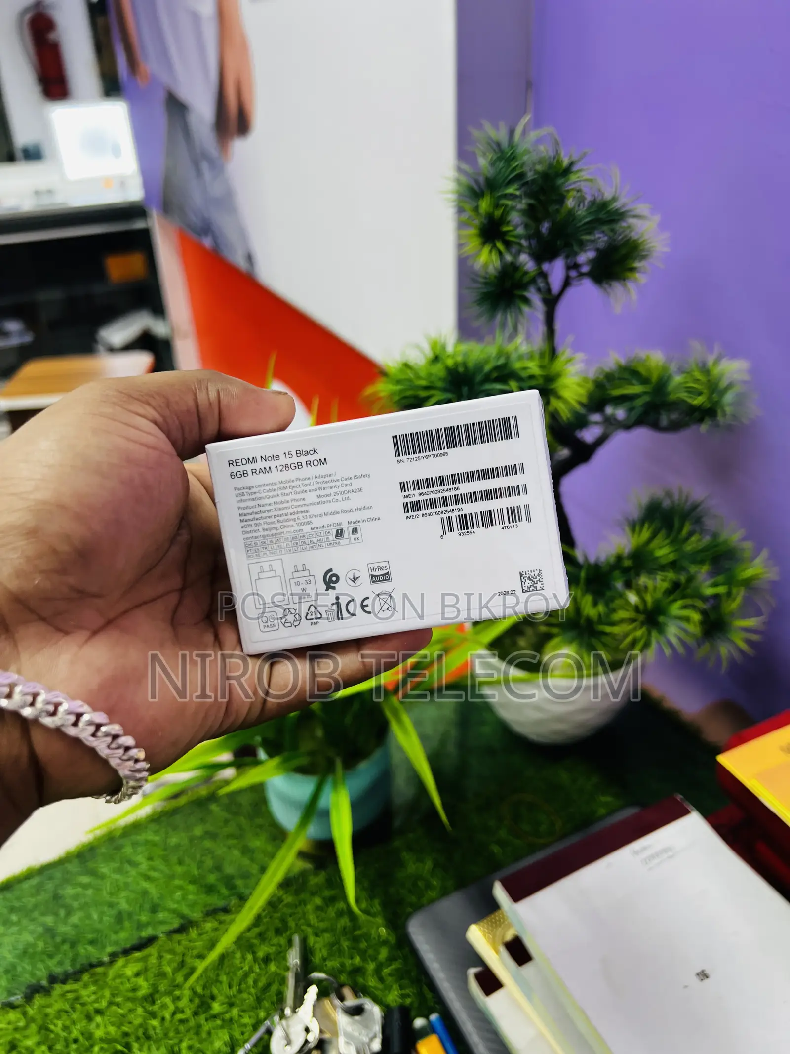 New Xiaomi Redmi Note 15 256 GB