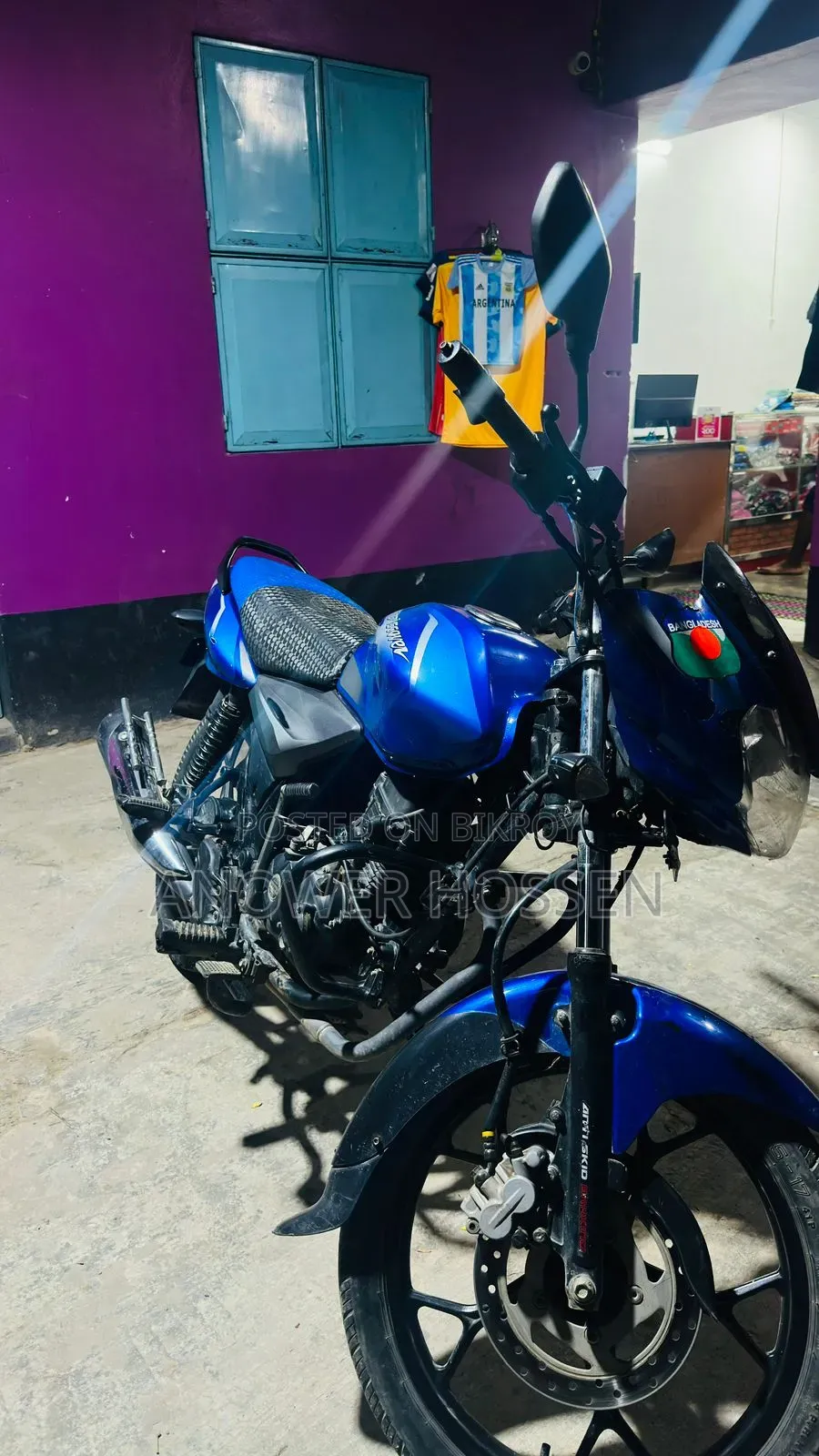 Bajaj Discover 110 2020 Blue