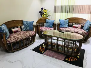 Sofa Set Made of Original Chittagong Teak Wood