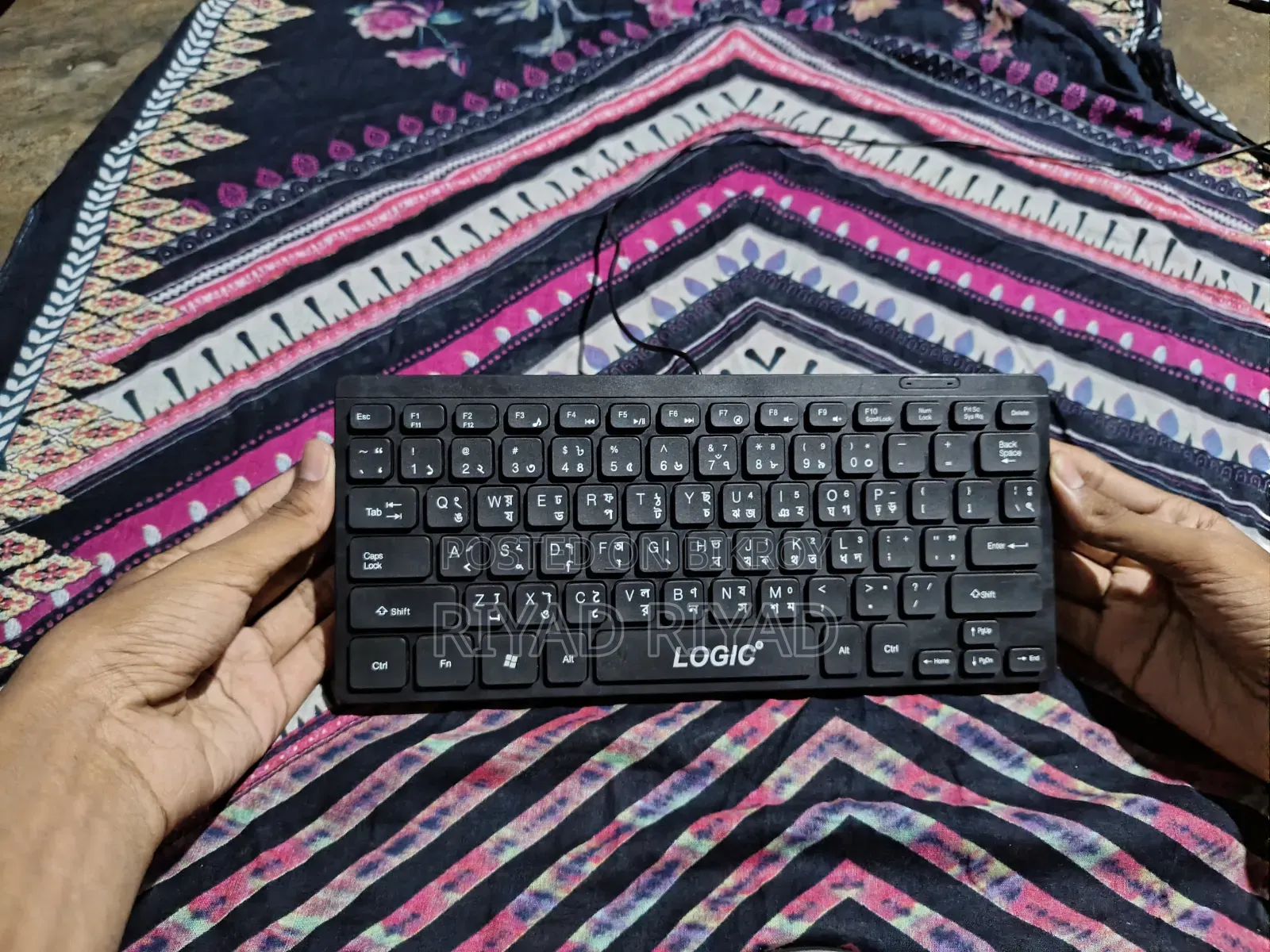 Logic Mini Usb Wired Keyboard (Bangla + English) – Good Condition