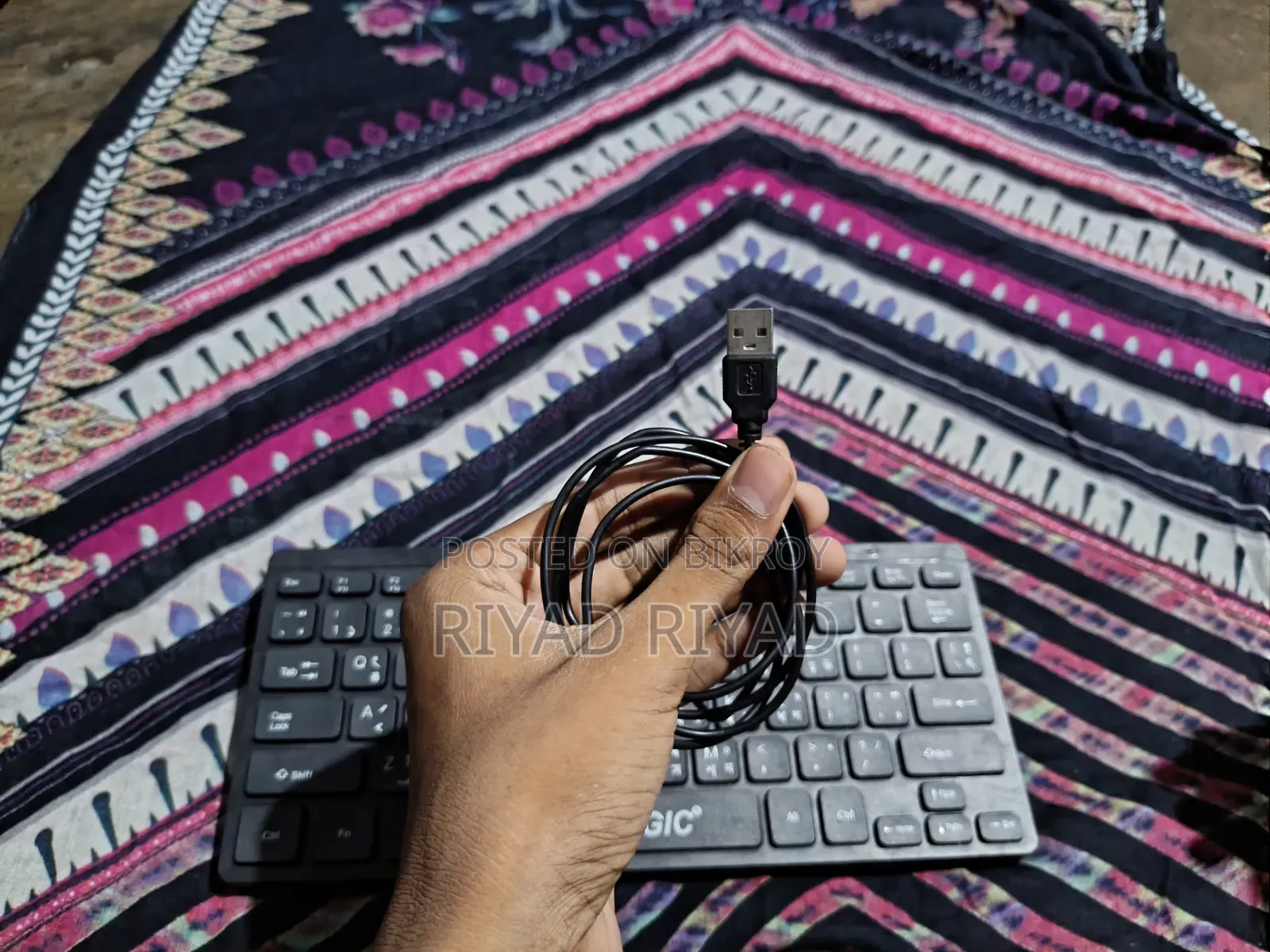 Logic Mini Usb Wired Keyboard (Bangla + English) – Good Condition