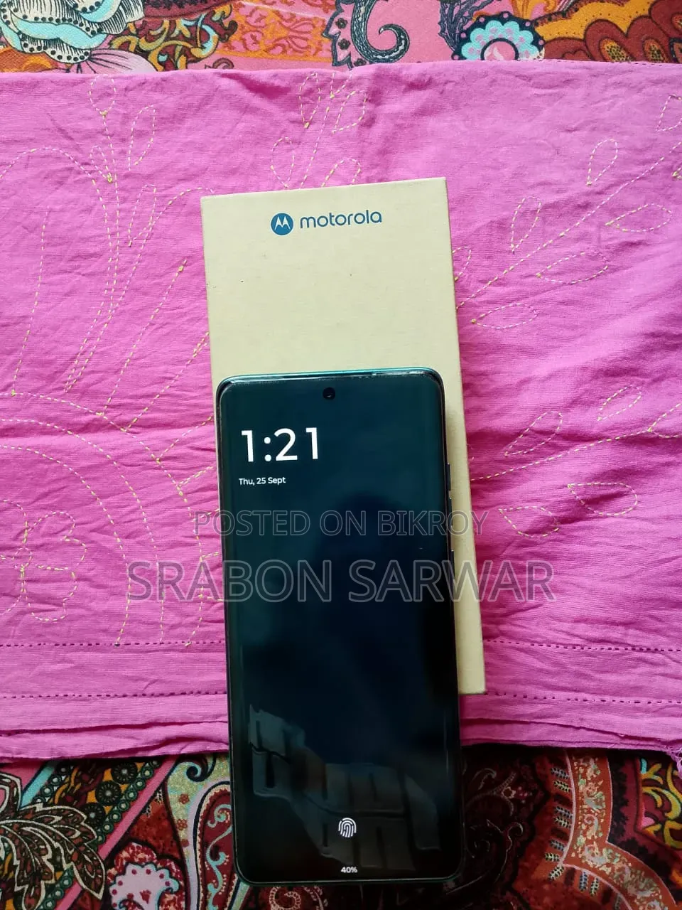 Motorola Edge 60 Fusion 256 GB Blue