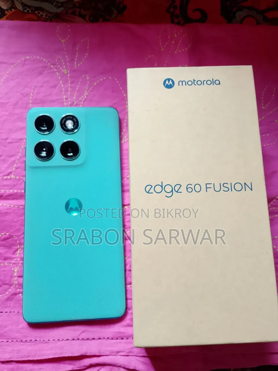 Motorola Edge 60 Fusion 256 GB Blue
