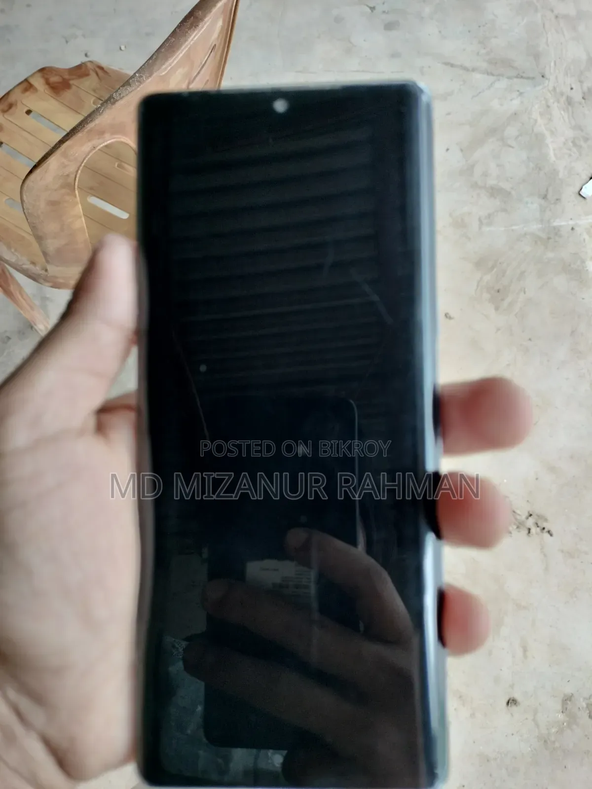 LG Velvet 128 GB Black