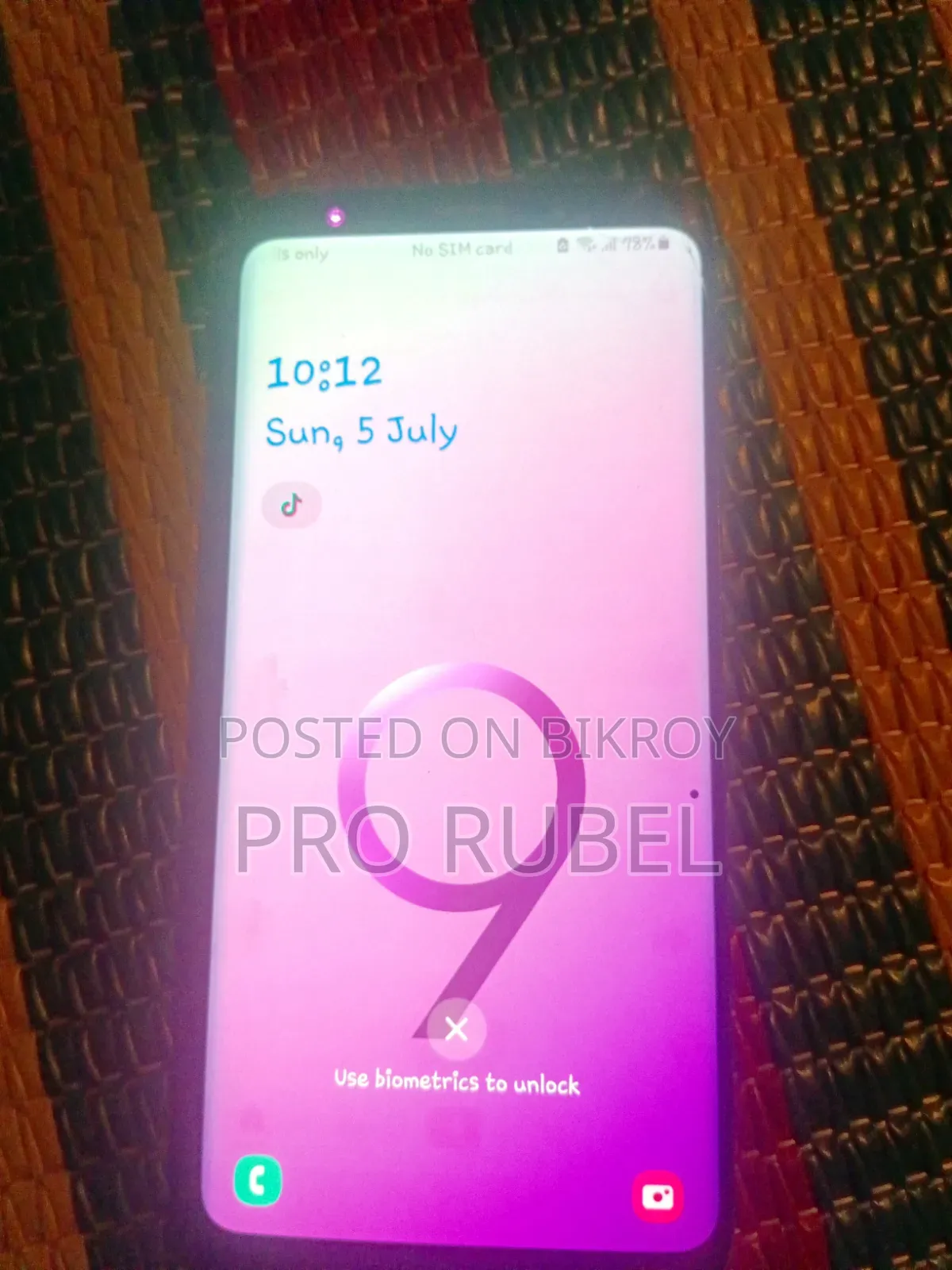 স্যামসাং গ্যালাক্সি এস৯ ৬৪ জিবি ব্ল্যাক
