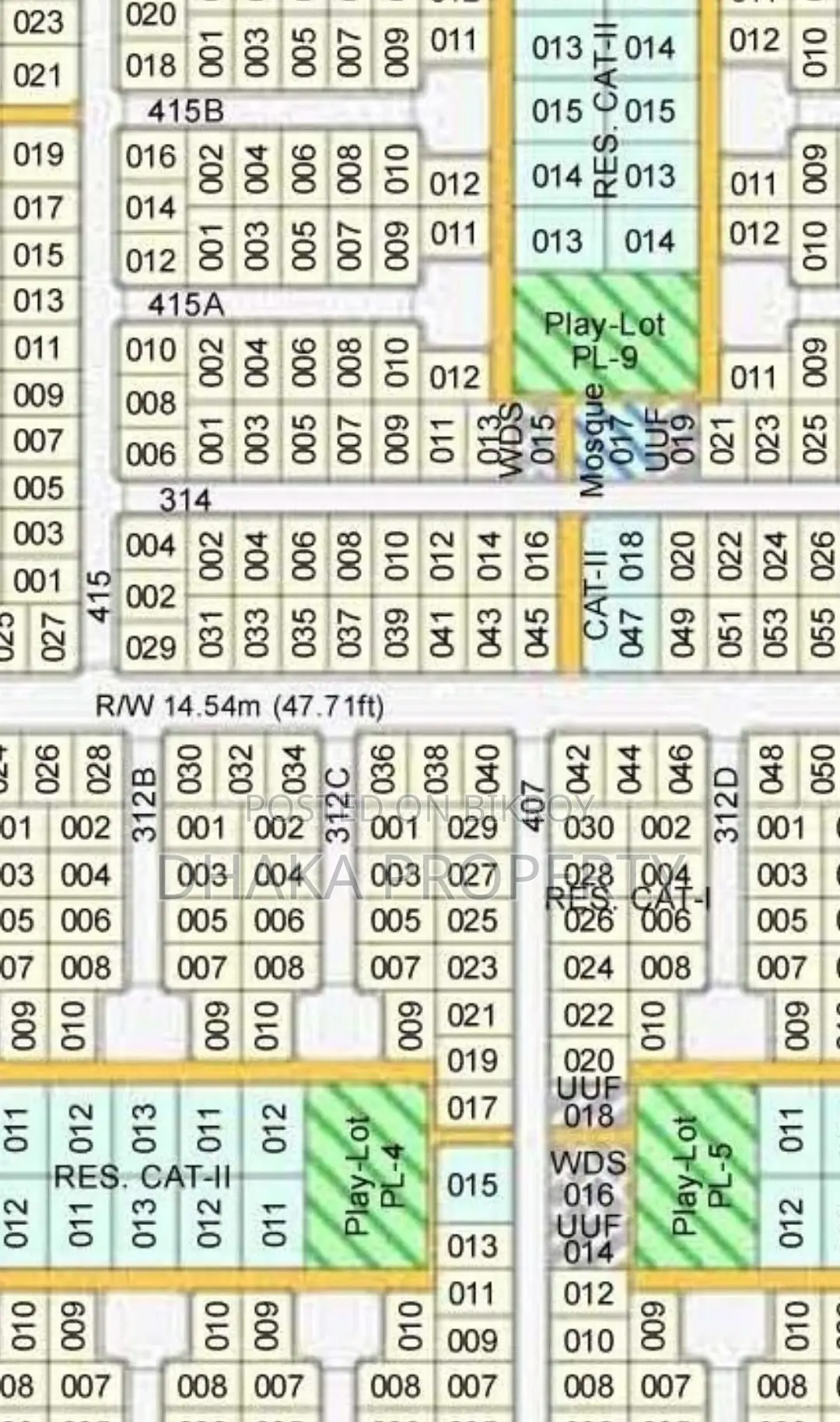 300ft Expressway 3 Katha East at Sector-9