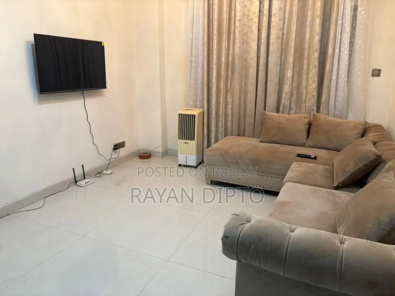 বসুন্ধরায় ভাড়ার জন্য ফার্নিশড ৩ বেডরুমের অ্যাপার্টমেন্ট