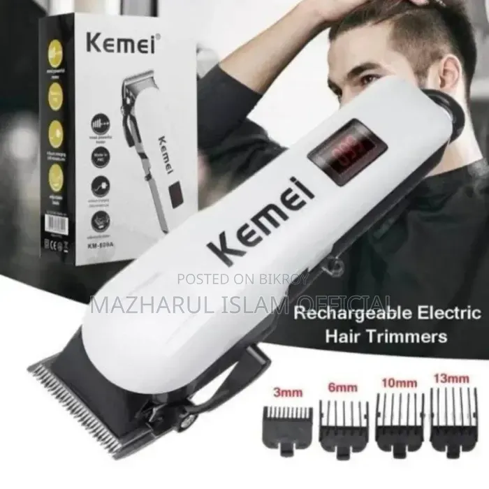 Kemei Km-809a | Led Display | 240 Min Backup | Professional Trimmer