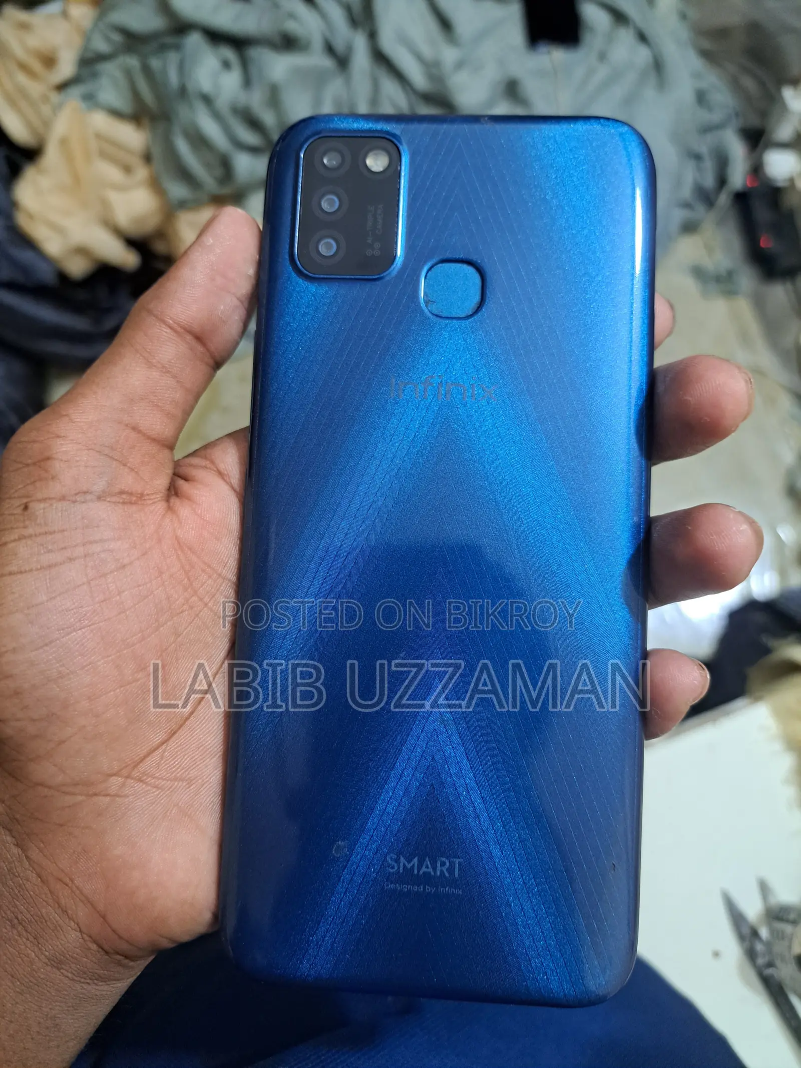 Infinix Smart 6 32 GB Blue