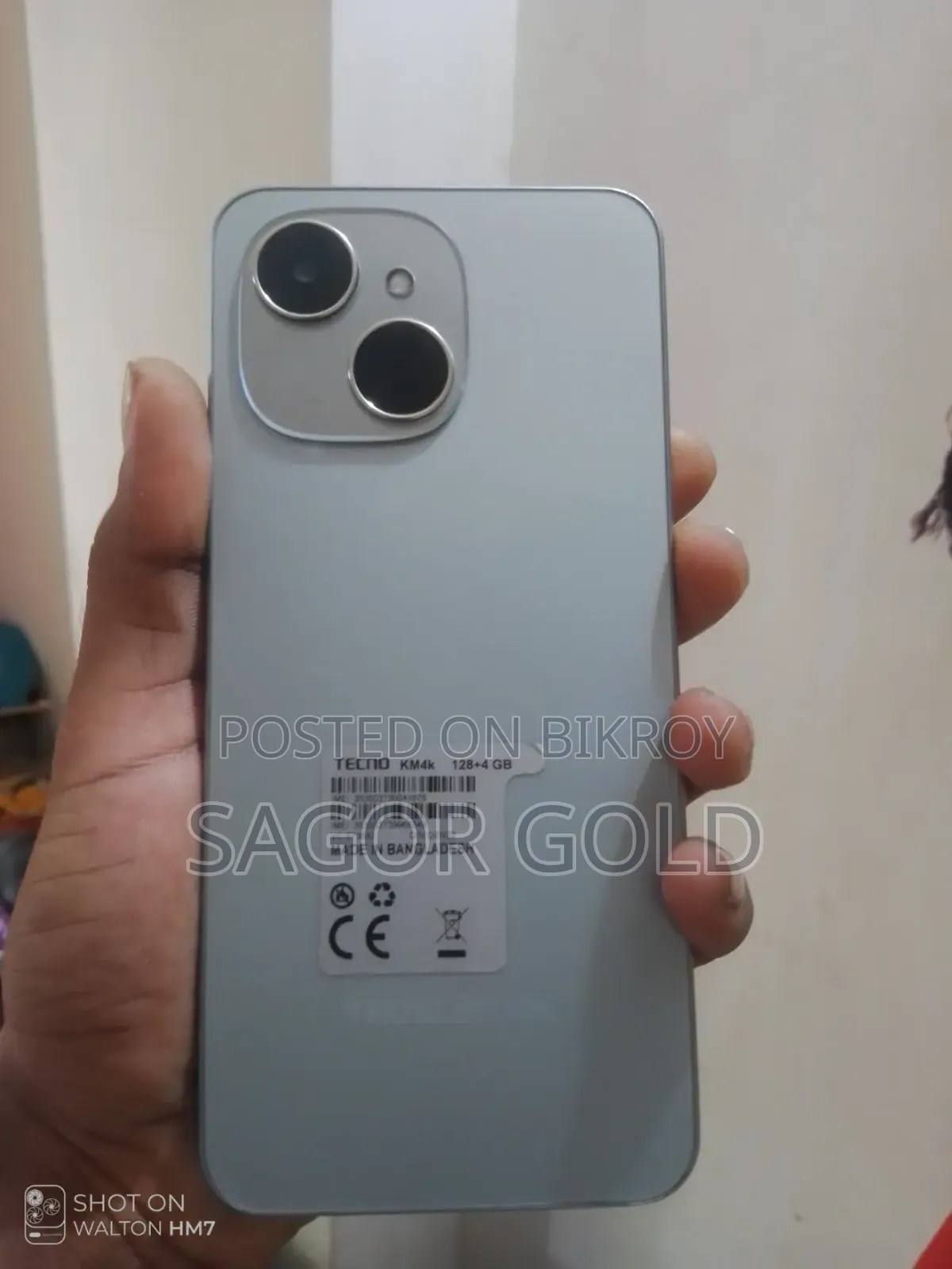 Tecno Spark 40 128 GB Silver
