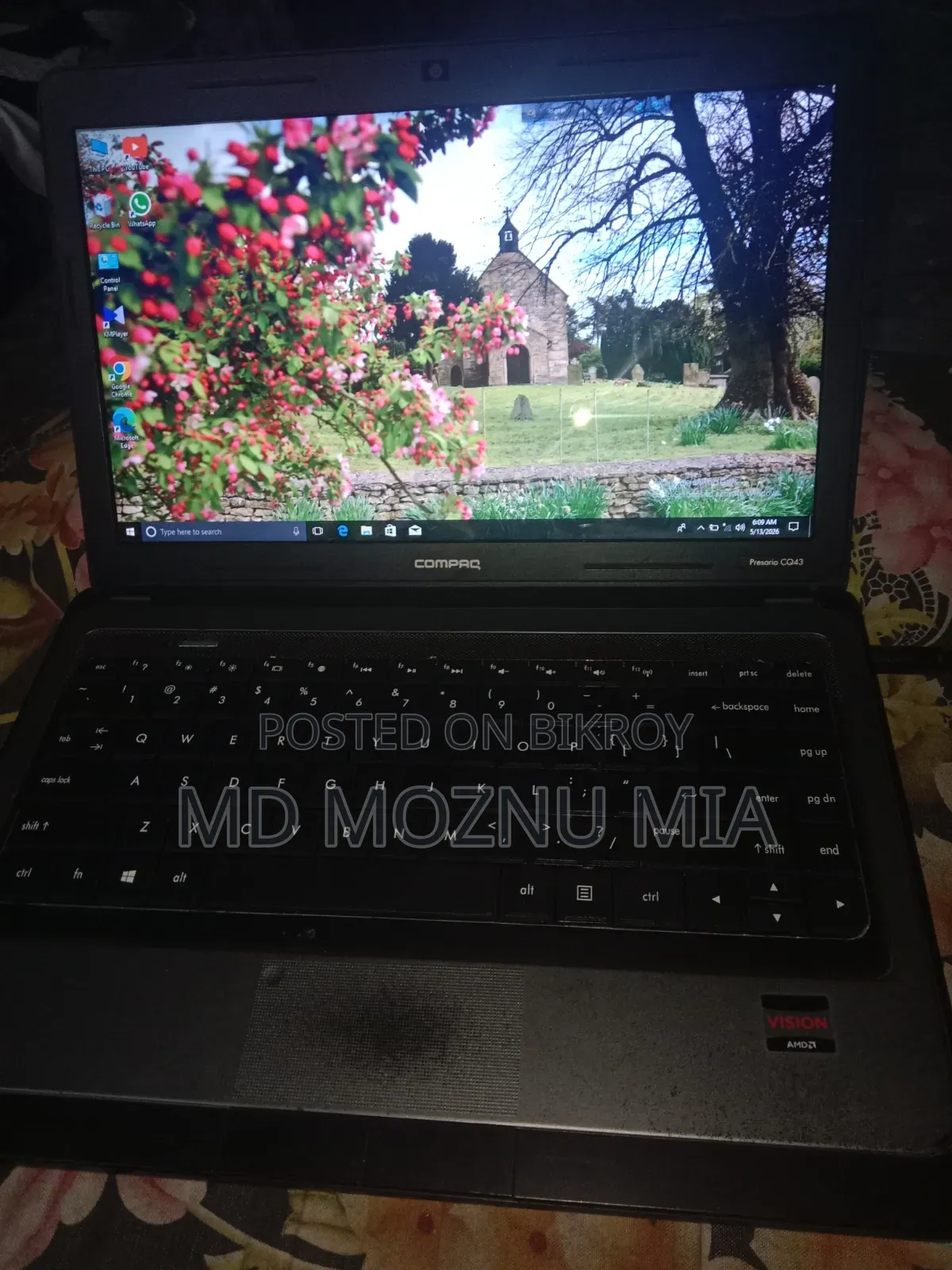 Laptop HP Compaq Presario CQ43 4GB Intel Core I7 SSD 500GB
