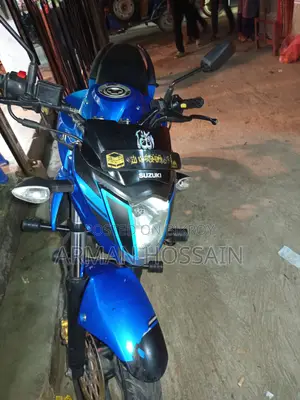 Suzuki Gixxer Monotone 2023 নীল